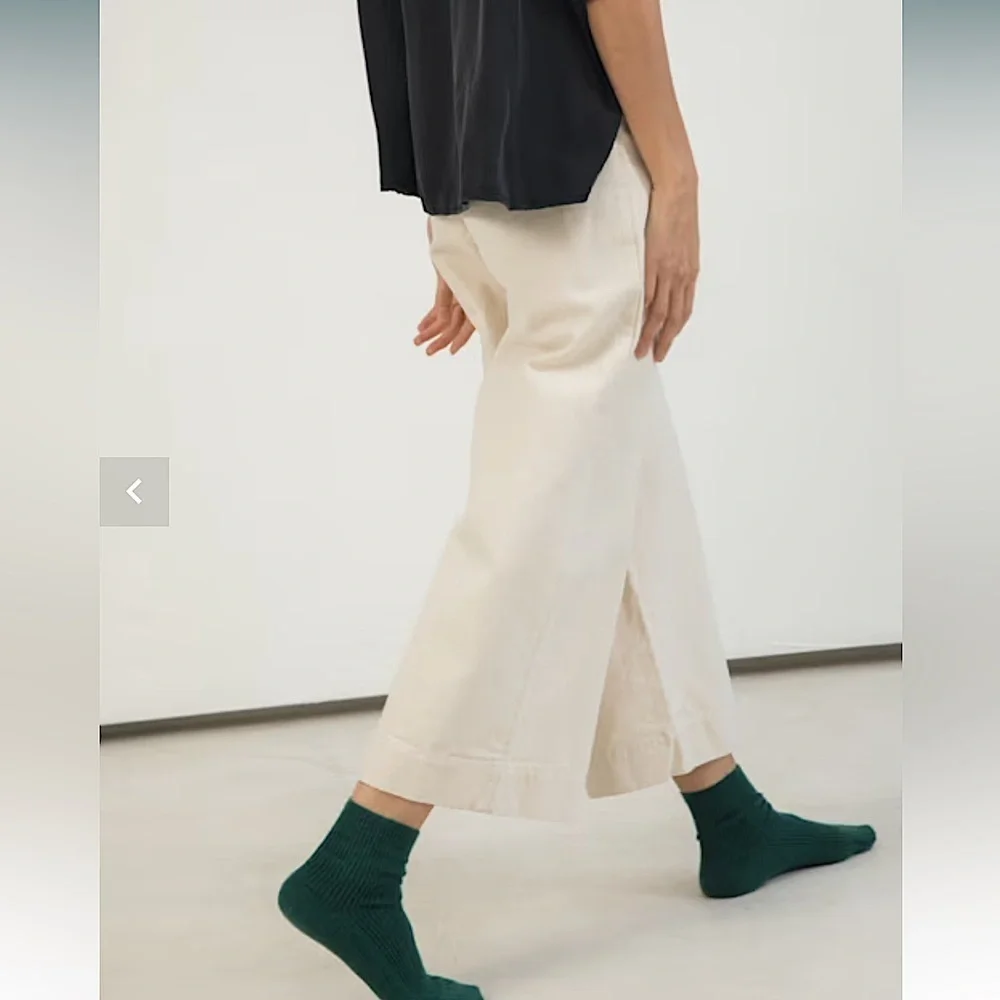 NEW Elizabeth Suzann Cotton Canvas Florence Pants Size XSmall